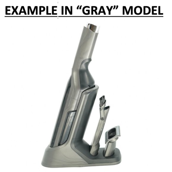 🆕 Handi Vac Slim HAND HELD CORDLESS RECHARGEABLE VACUUM for HOME / CAR ~ BLACK - Picture 4 of 8